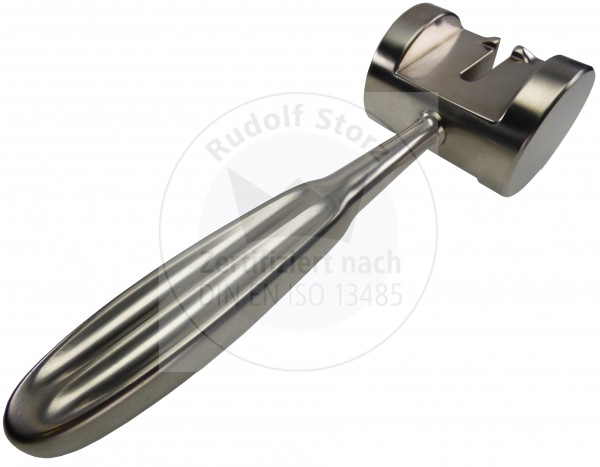Slotted Mallet, Stainless Steel Head and Handle