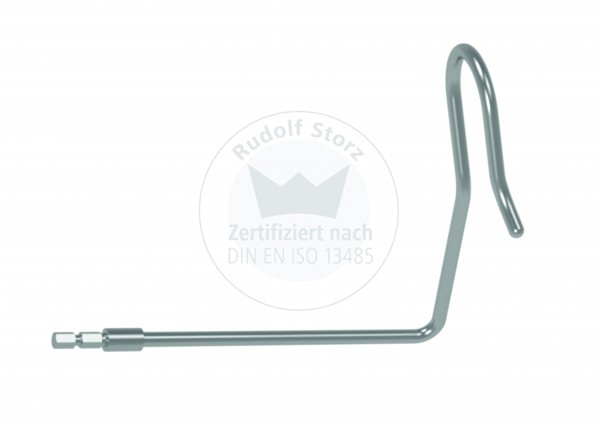 Liver retractor small with Quick-connector